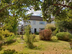 Garden to house (summer photo)- click for photo gallery